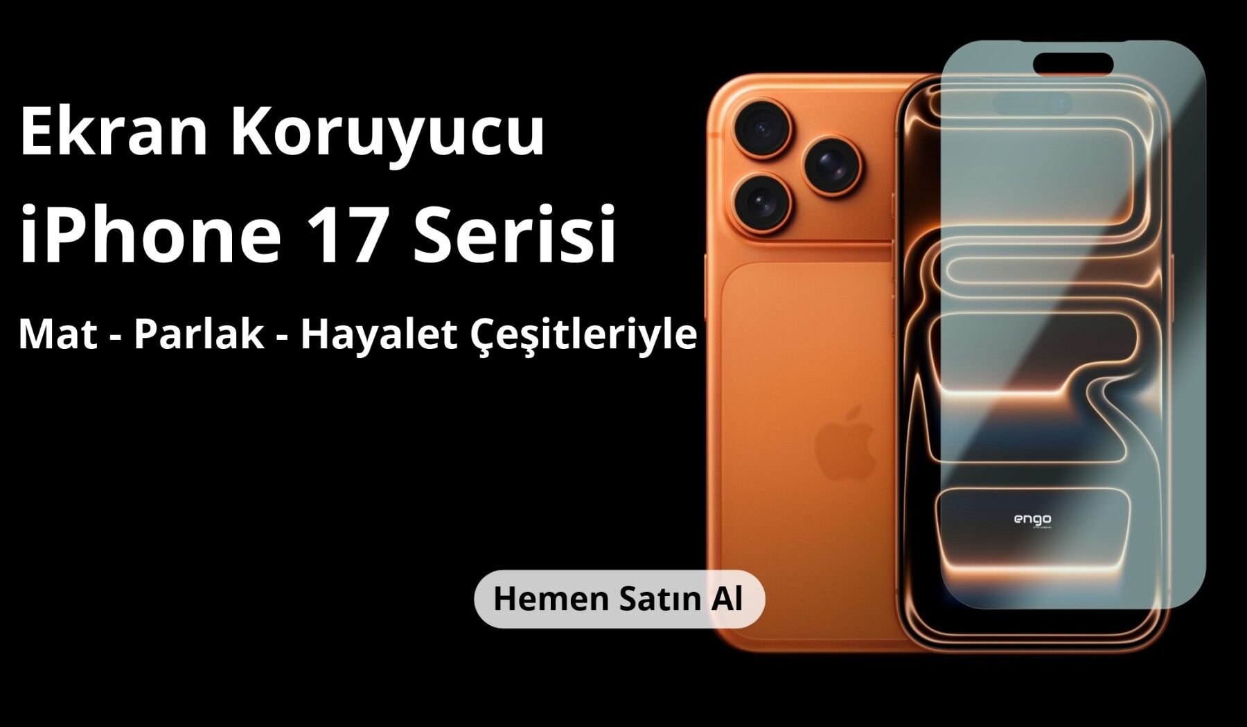 Apple iPhone 17 Ekran Koruyucu